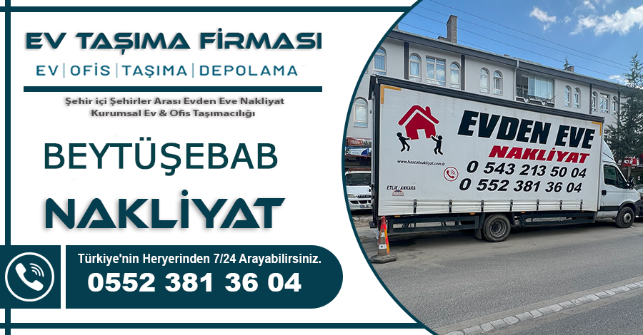 beytusebab Nakliyat Hasçat Ev Taşıma Firması
